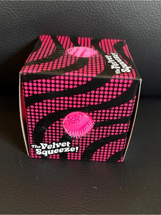 Nee Doh Fuzzball Squishy Fidget Toy - Pink NEW - Picture 2 of 3